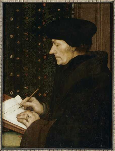 Hans Holbein - Desiderius Erasmus