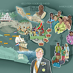 Vensterplaat Suriname en Antillen