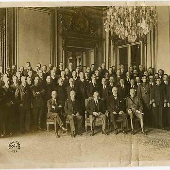 Amerikaanse delegatie in Versailles