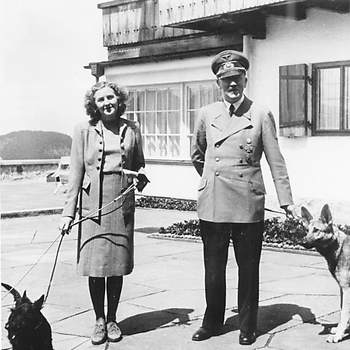 Eva Braun en Adolf Hitler