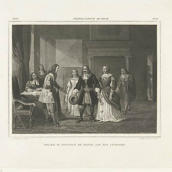 Willem III ontvangt Michiel de Ruyter